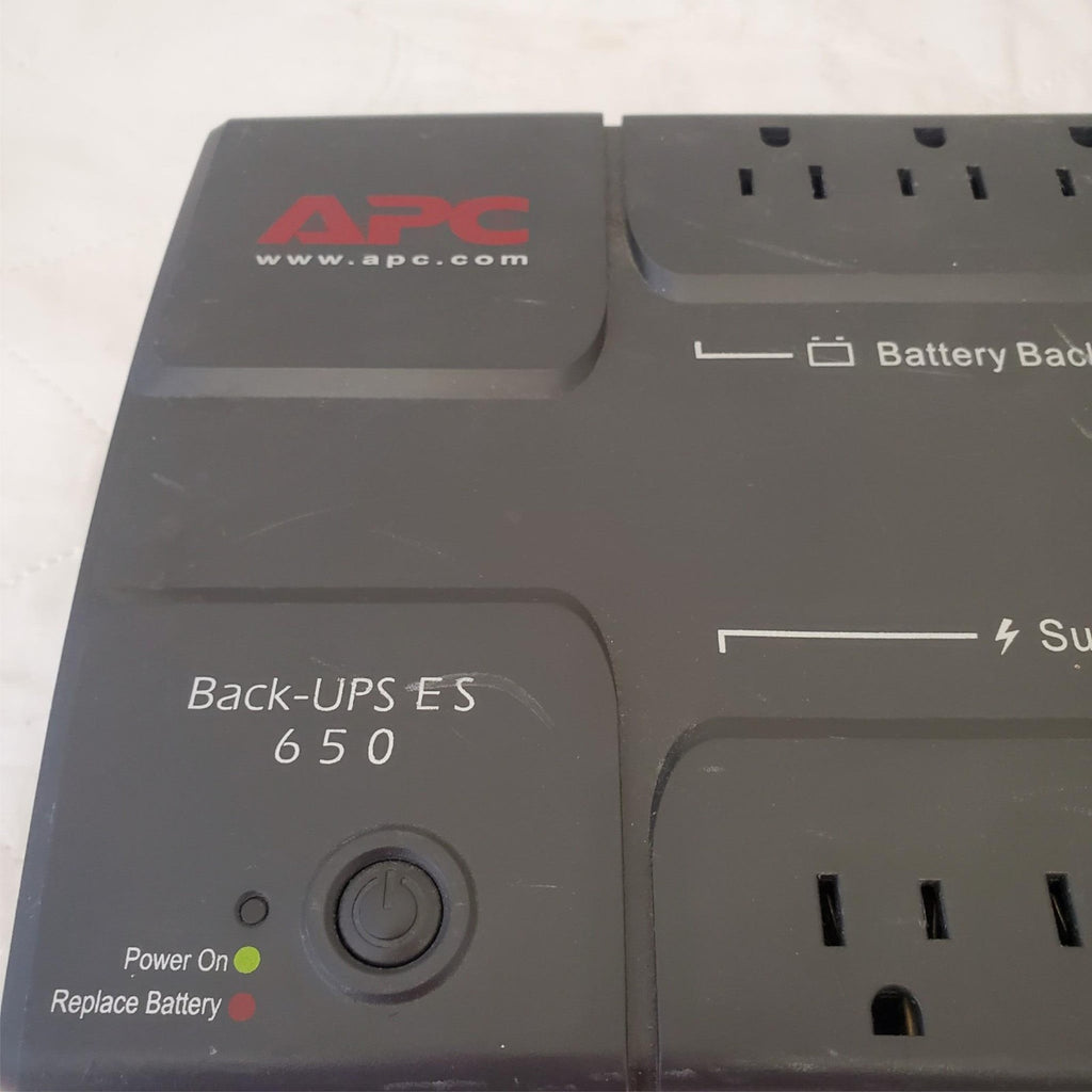 APC Back Up UPS ES 650 120V BE650R Surge Protected #9 (NO BATTERY INCLUDED)