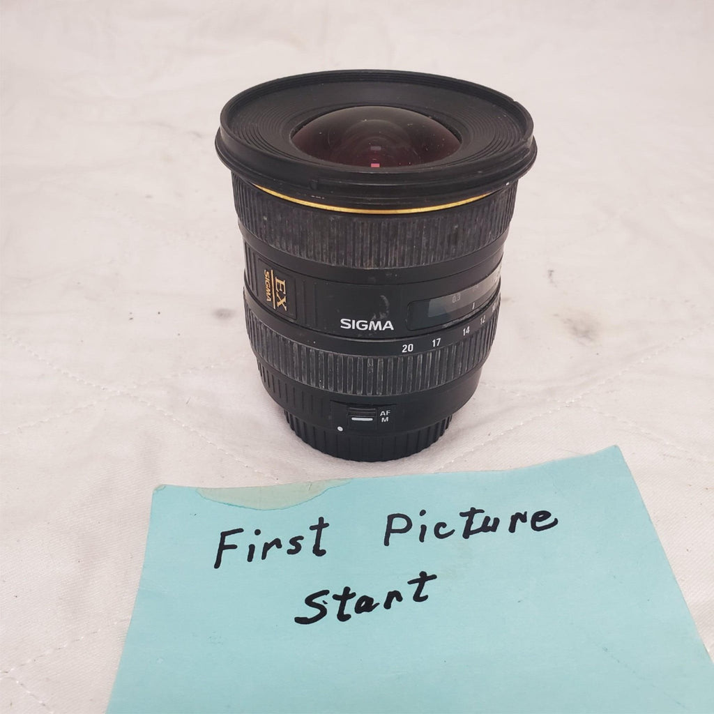 Sigma EX 10-20mm Ultra Wide Angle Lens for Digital SLR Cameras