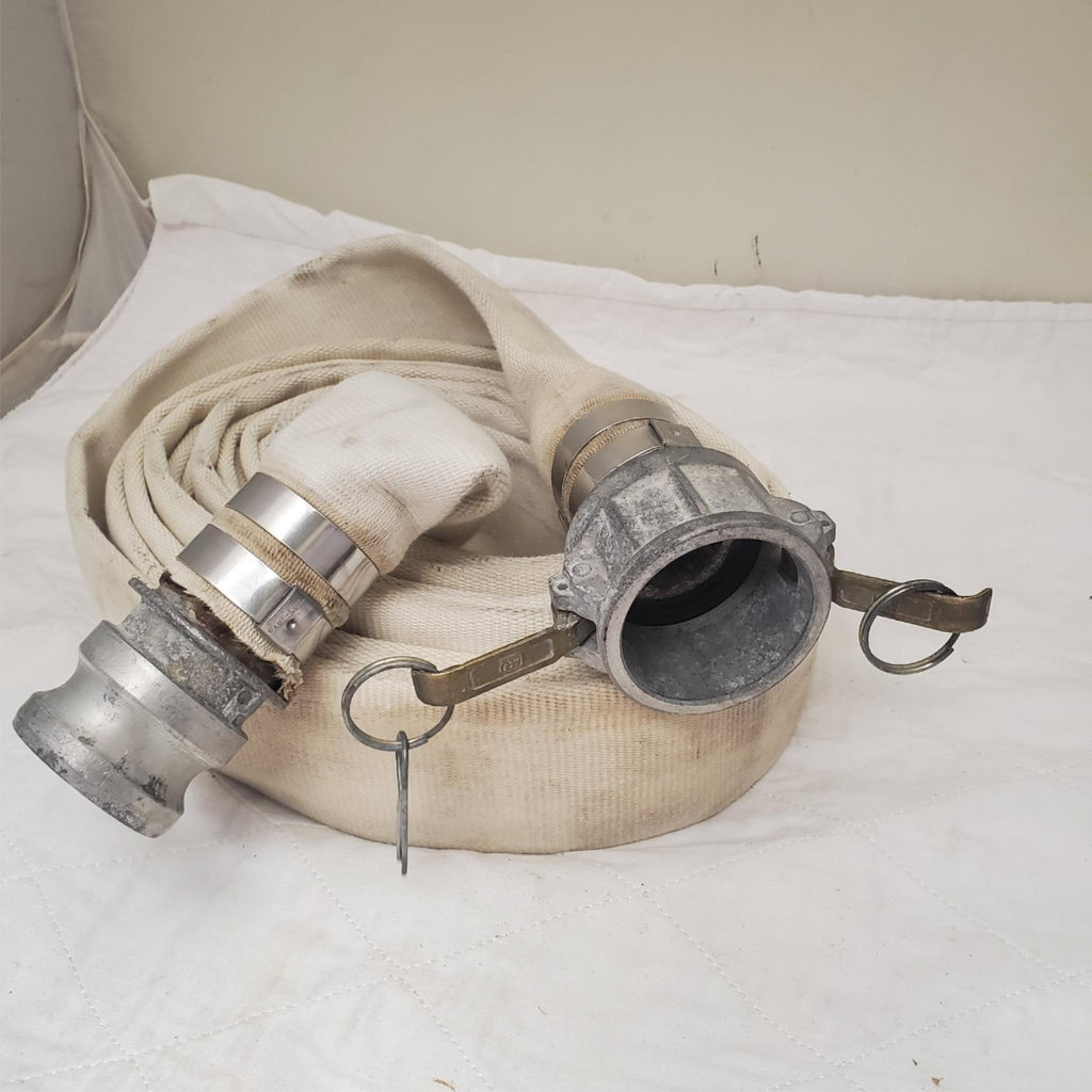 Heavy Duty Industrial Fire Hose with Aluminum Couplings