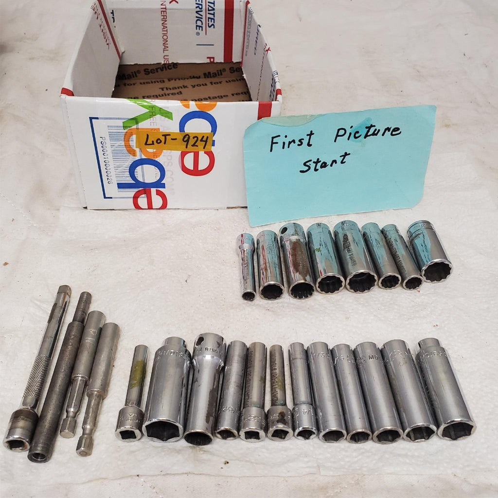 Lot of Assorted Deep Impact Socket Set LOT-924