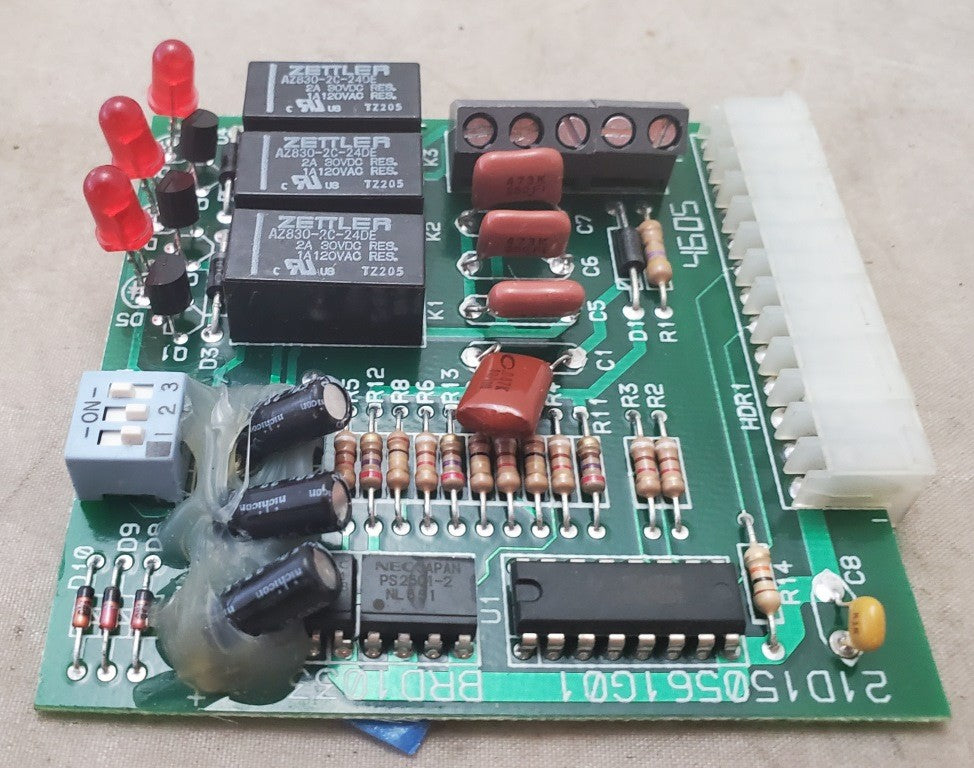 Trane Zettler Zone/Bypass Control Card Zzcardal010 21D150561G01 1150561 REV