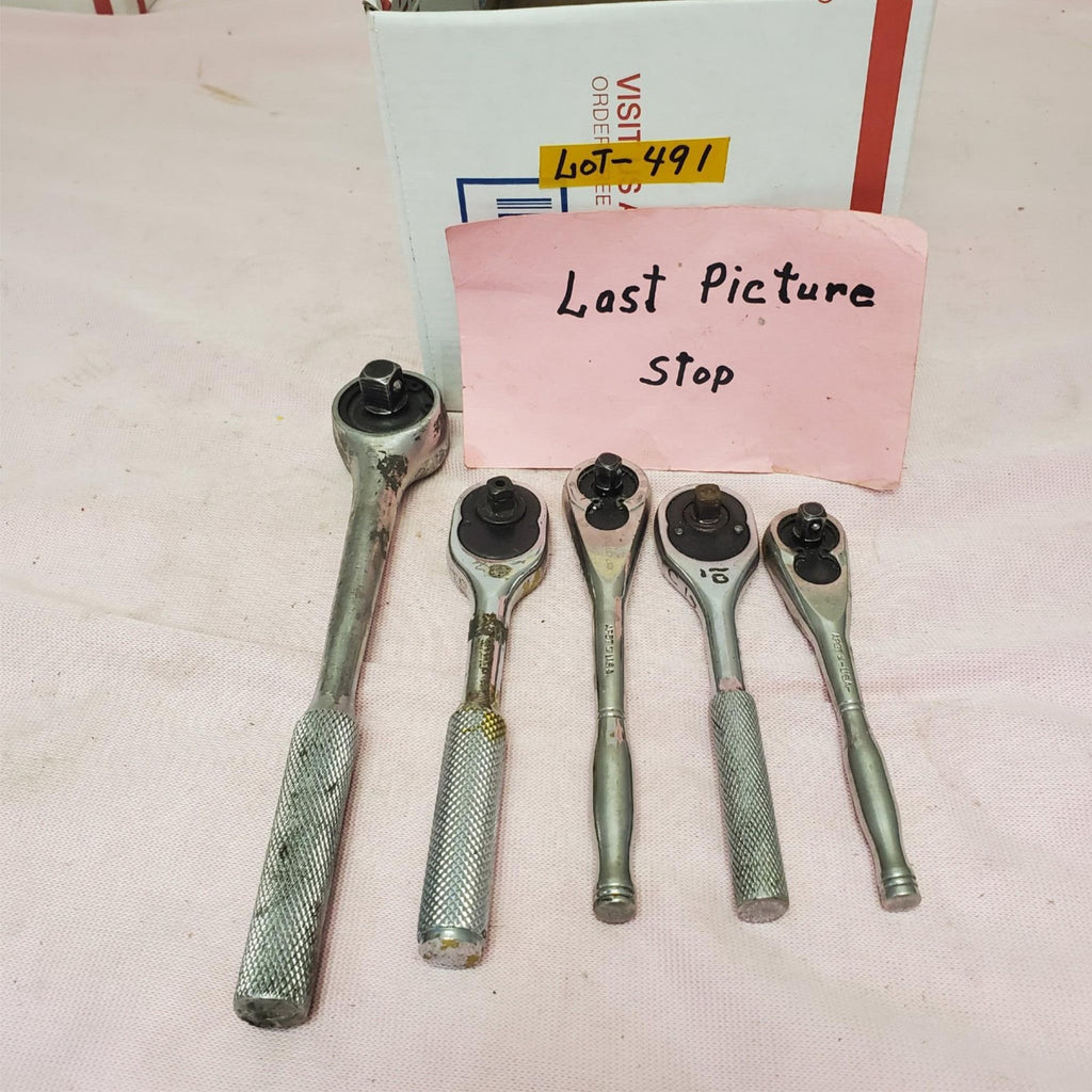Lot of 5 Matco Ratchet Tools Set LOT-491