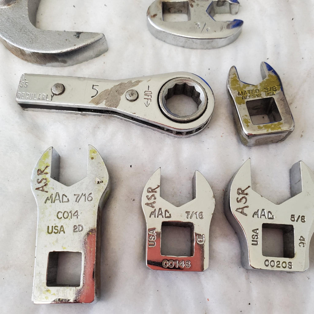 Lot of Mac Assorted Brand Crows Feet Tools LOT-130