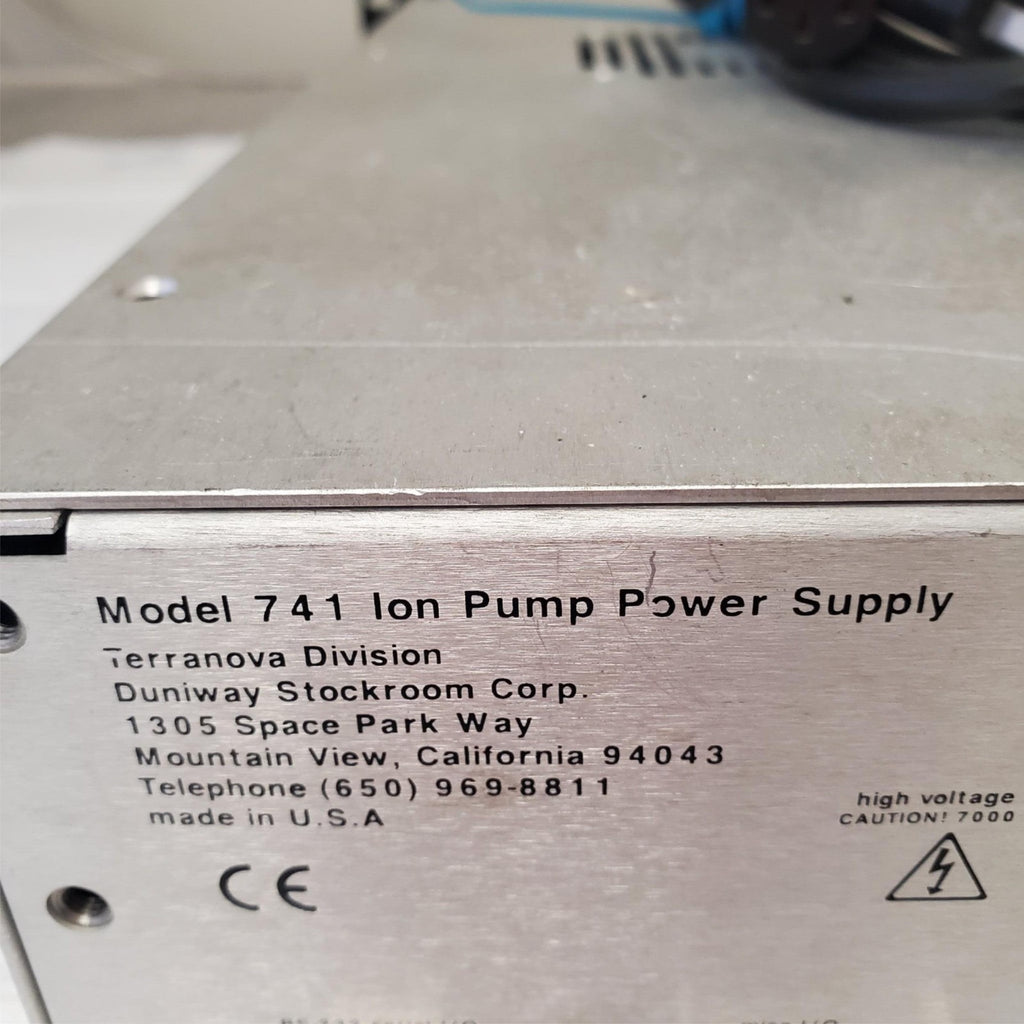 Terra Nova Ion Pump Power Supply Model #741