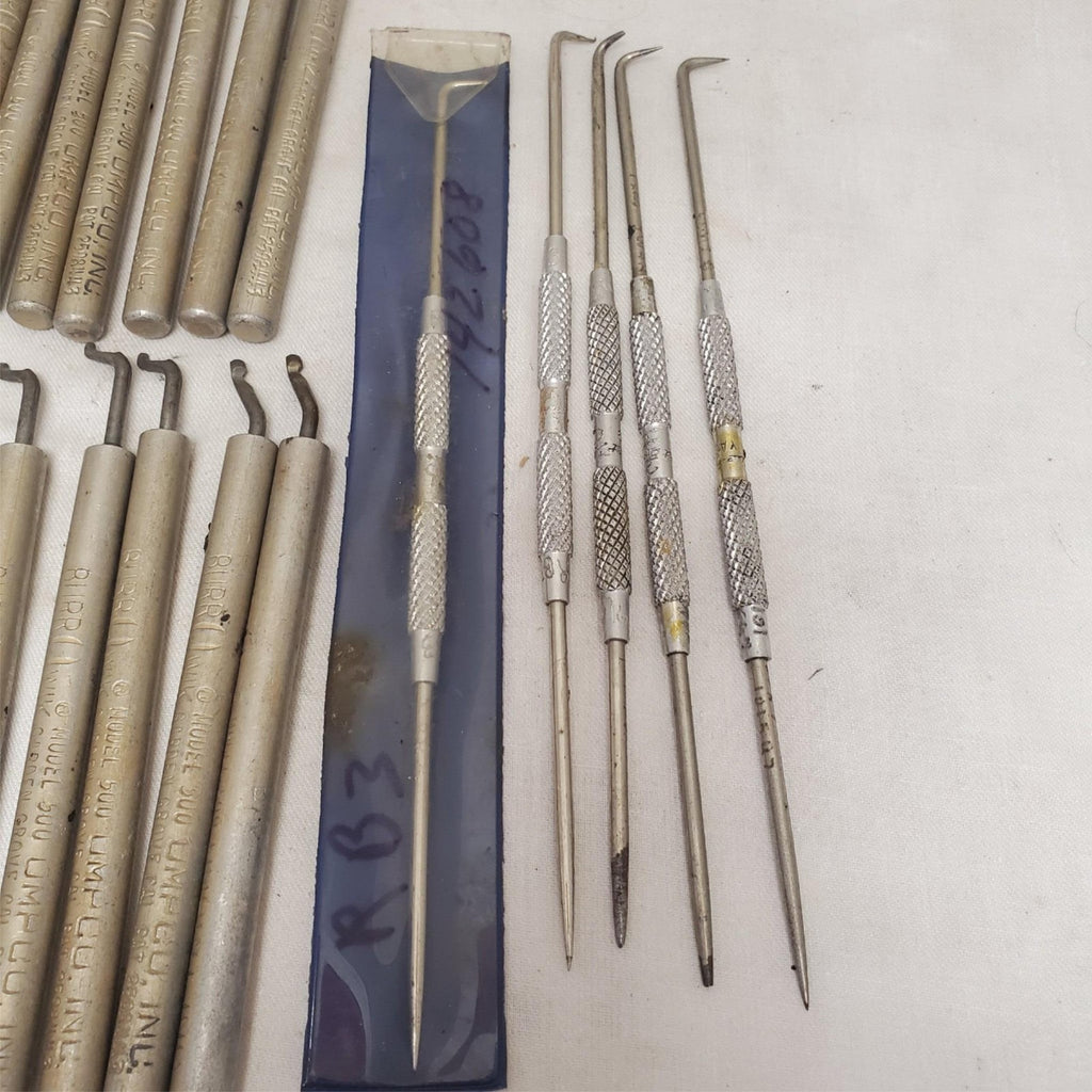 Lot of 22 Eclipse Scribe Pick Set & Umpco Inc Model 500 Machinist Tools LOT-794