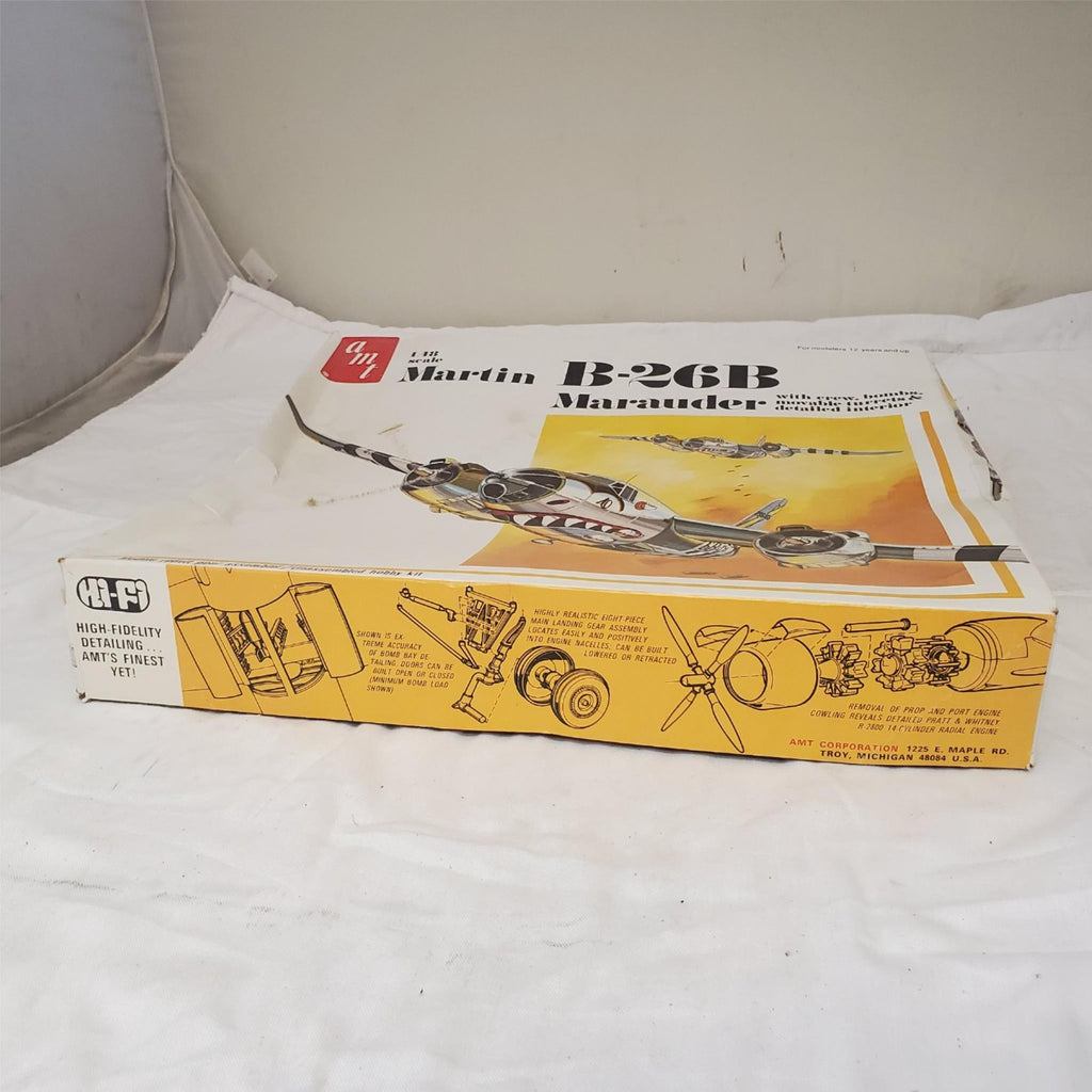 AMT 1/48 Martin B-26B Marauder Rare Vintage Model