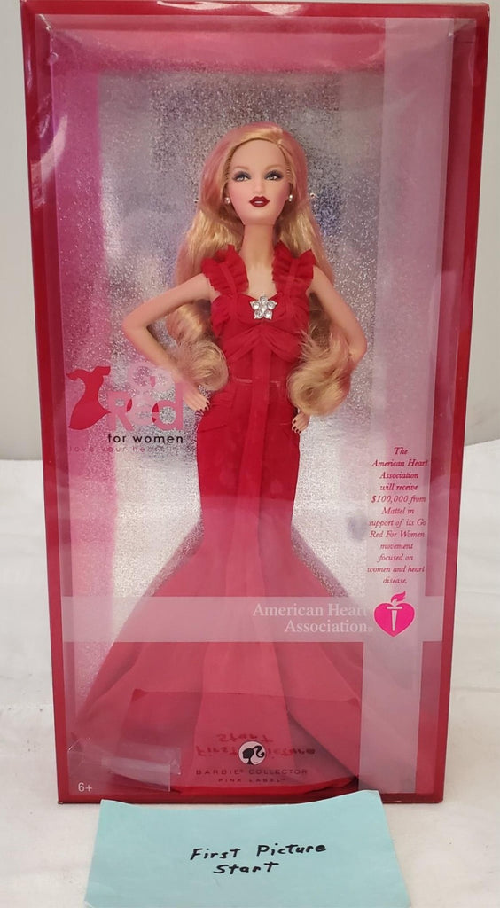 Barbie 2007 - Go Red for Women American Heart Association Pink Label