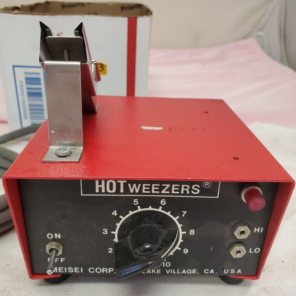 Meisei Corp Hot Tweezer ELC 015 Soldering Station LOT-943