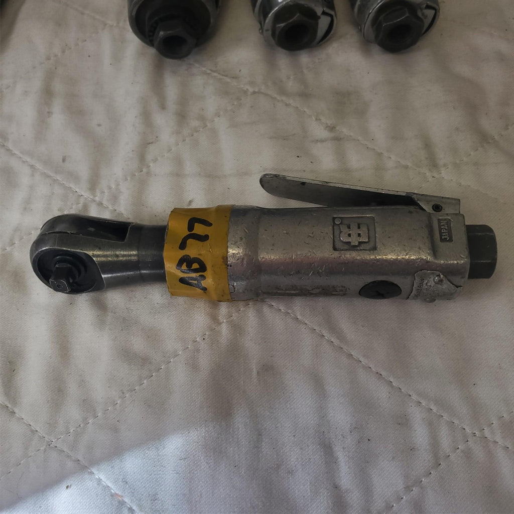 Lot of 5 Assorted Heavy Duty Pneumatic Air Ratchet Wrench Air Tool LOT-68