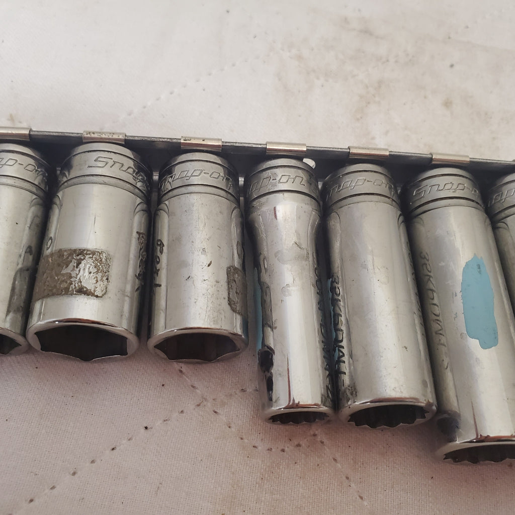 Lot of 14 Snap-On Socket Set Tools LOT-778