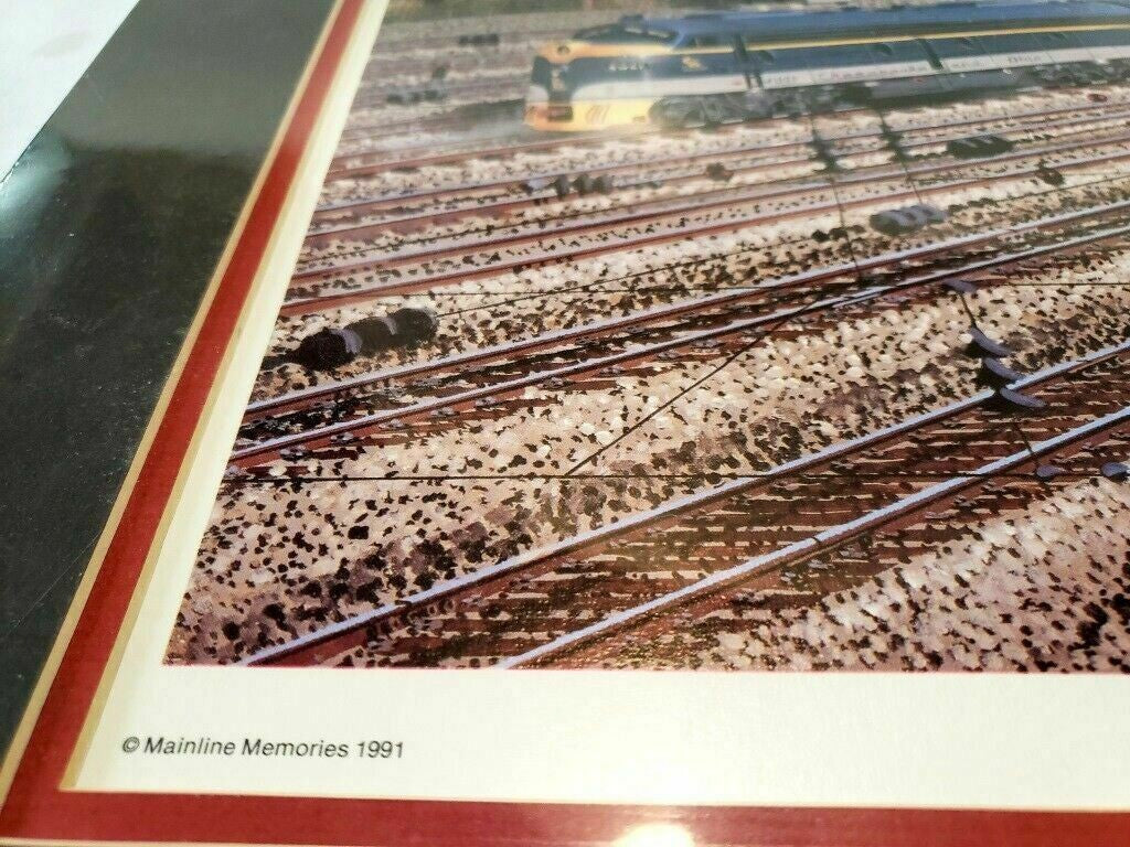 Mainline Memories 'Washington Terminal 1951 ' Railroad Art