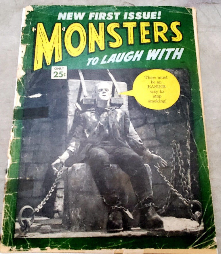 Monsters to Laugh With by Stan Lee The New First Issue 1964 Magazine