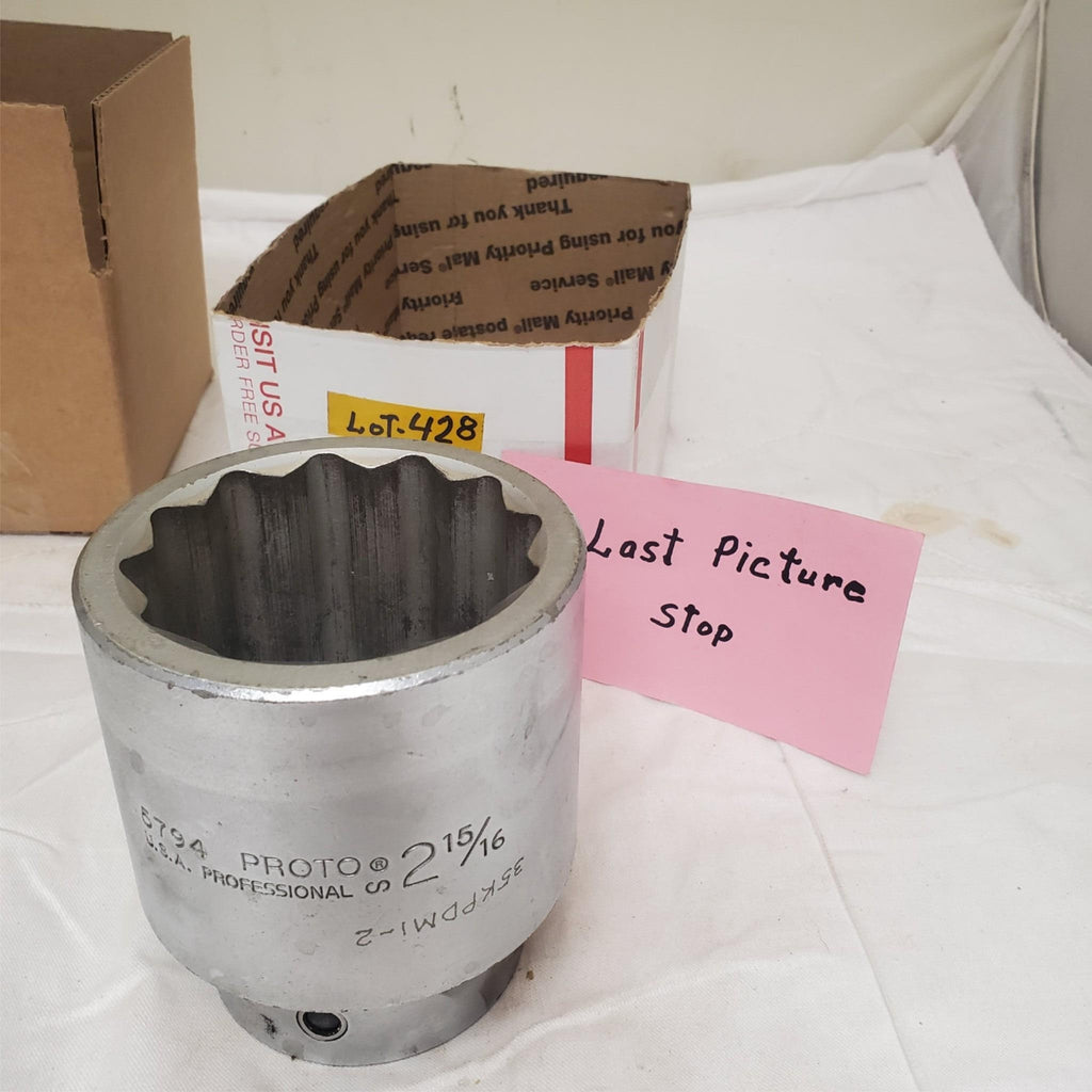 Proto 3/4" 12 Point 5794 2-3/8" Drive Socket LOT-428