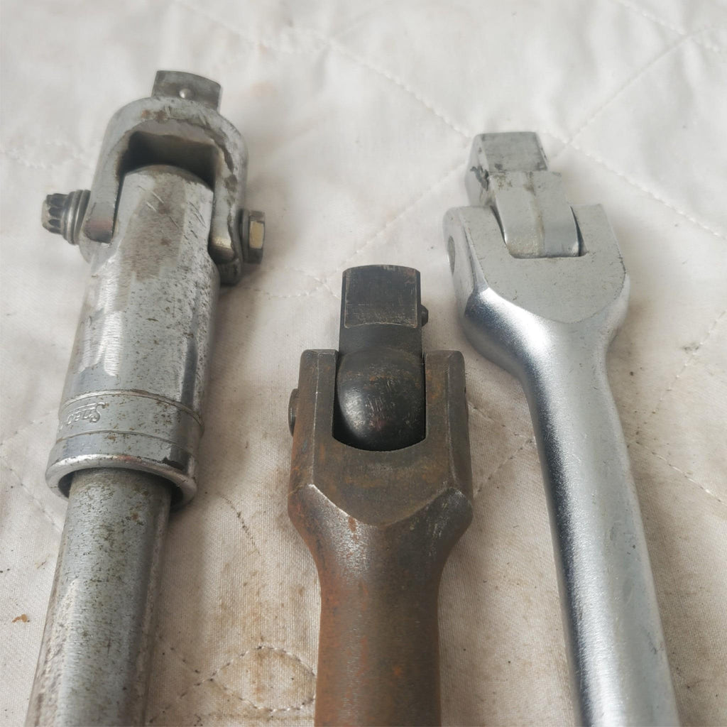 Lot of 3 WRIGHT/PROTO/Snap-On Drive Flex Head Breaker Bar Extension LOT328