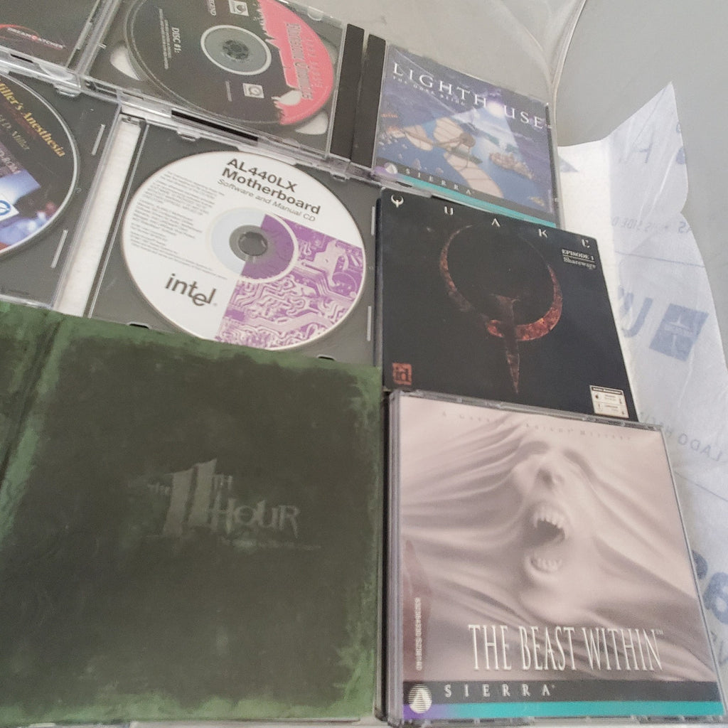 Lot of PC Video Games and Programs Myst III Exile The Beast Within Disc