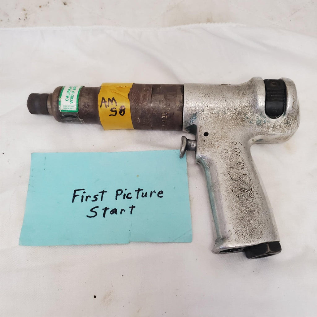  Cleco 8RSATP-10BQ Pistol Grip Pneumatic Hex Air Screwdriver AM58