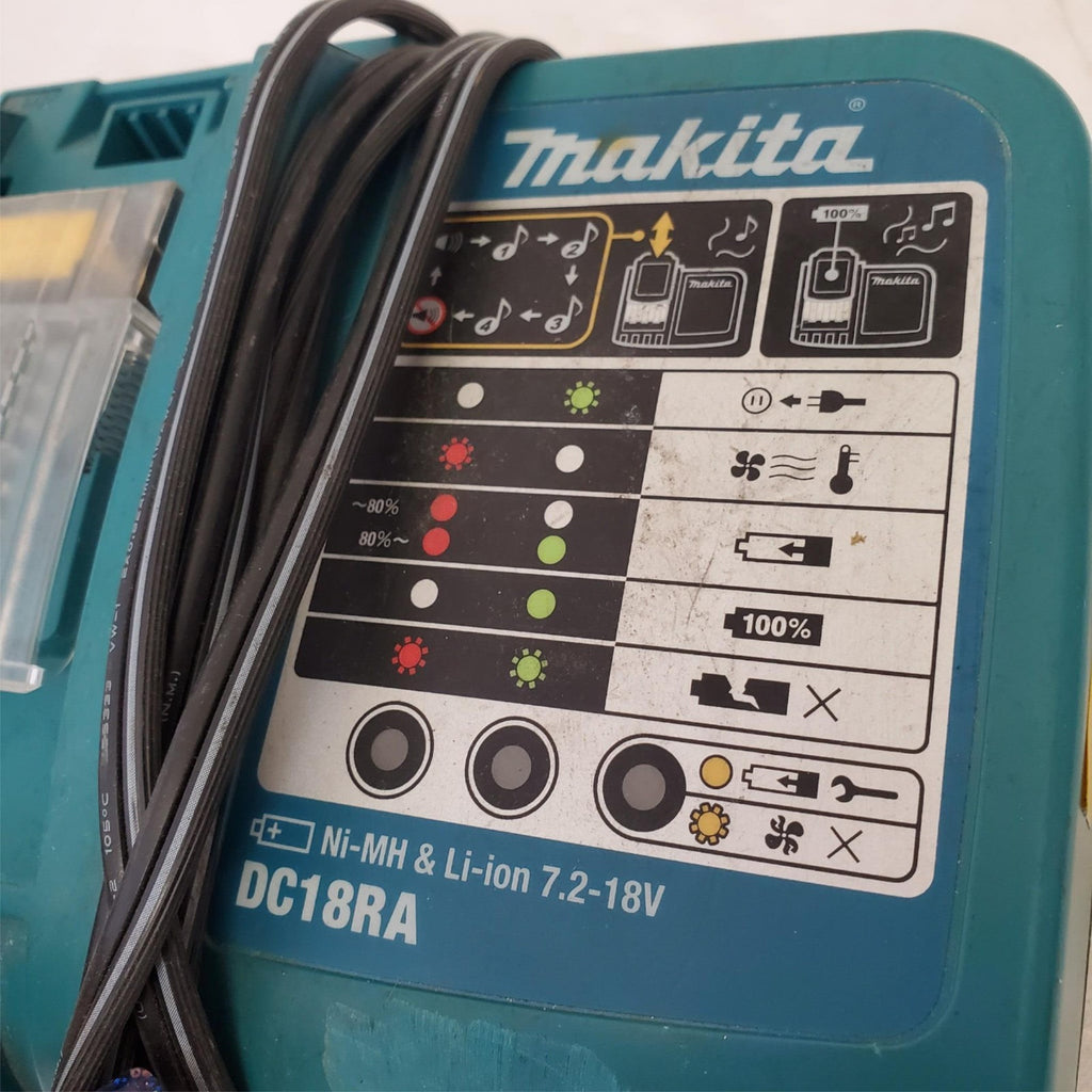 MAKITA DC18RC 7.2V 14.4V 18V Battery Rapid Charger LOT 616