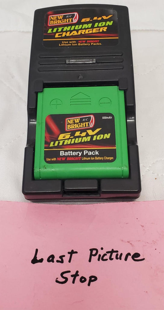 New Bright A587500493 Rechargeable 6.4v Lithium Ion battery Pack Charger