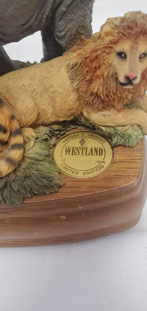Westland Limited Edition Natures Images Zoo Animals Music Box
