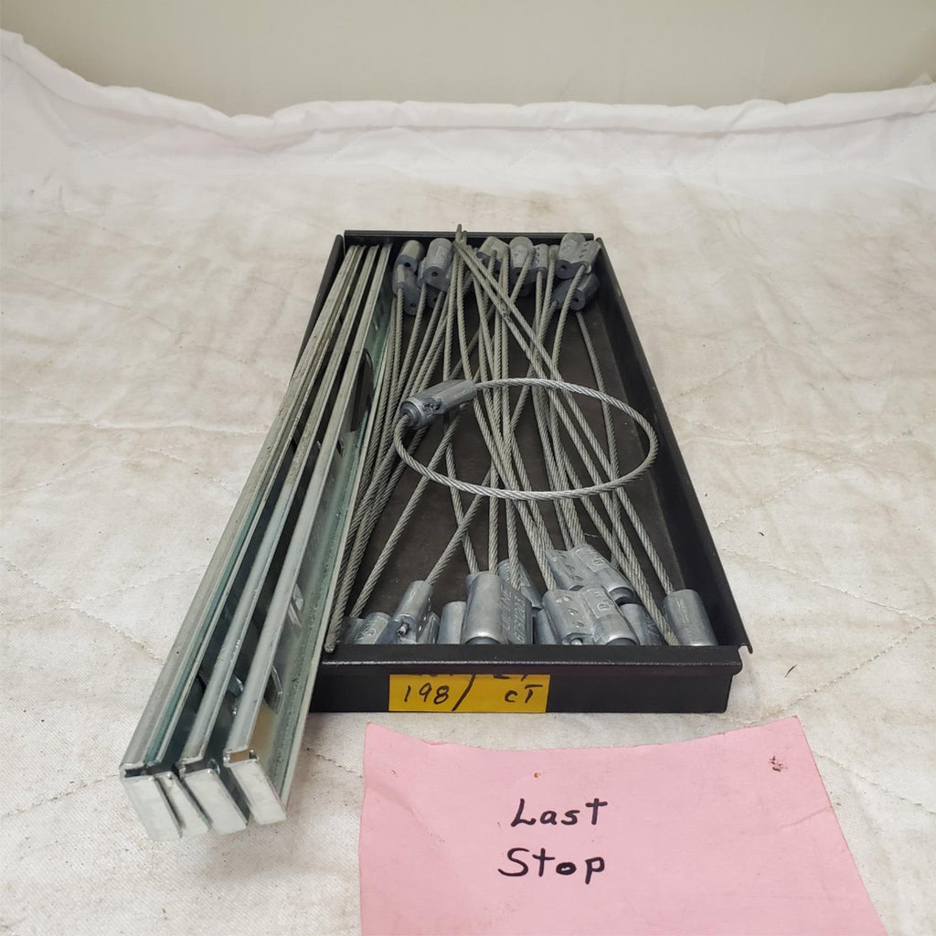 Lot of 29 Assorted Inner Outer Rail Rack Mount & Uline Cable Seal LOT198