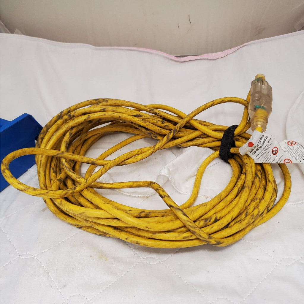 Heavy Duty Yellow Electrical Extension Cord LOT-341