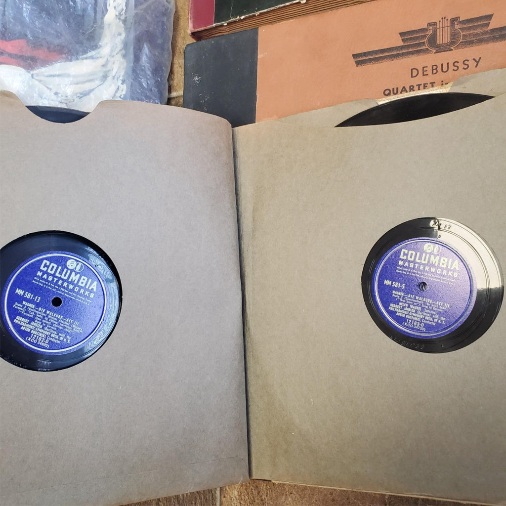 Lot of 4 RCA Victor Record Sets - Wagner, Debussy, Walkure, Chants #2