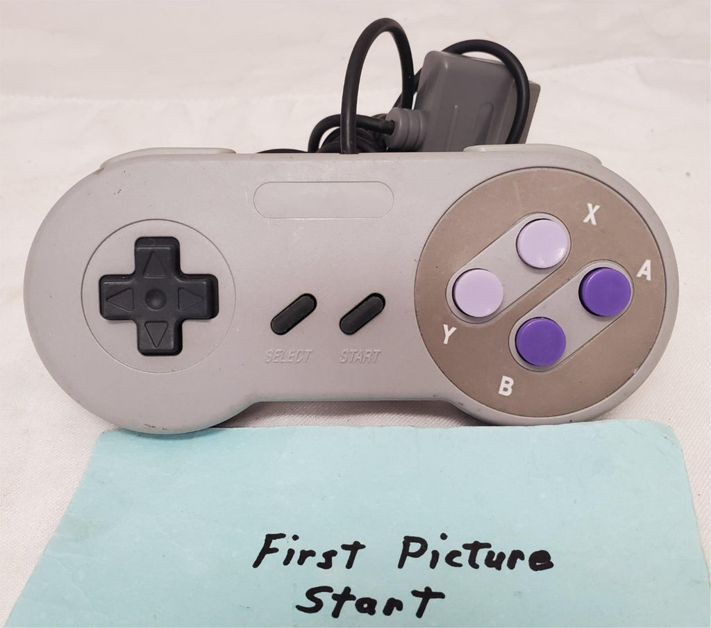 Super Nintendo SNES System Console Replacement Controller