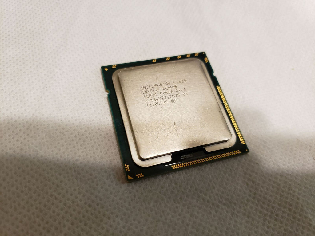 Intel Xeon SLBV4 Quad Core 2.40GHz E5620 12MB Cache LGA1366 Processor CPU