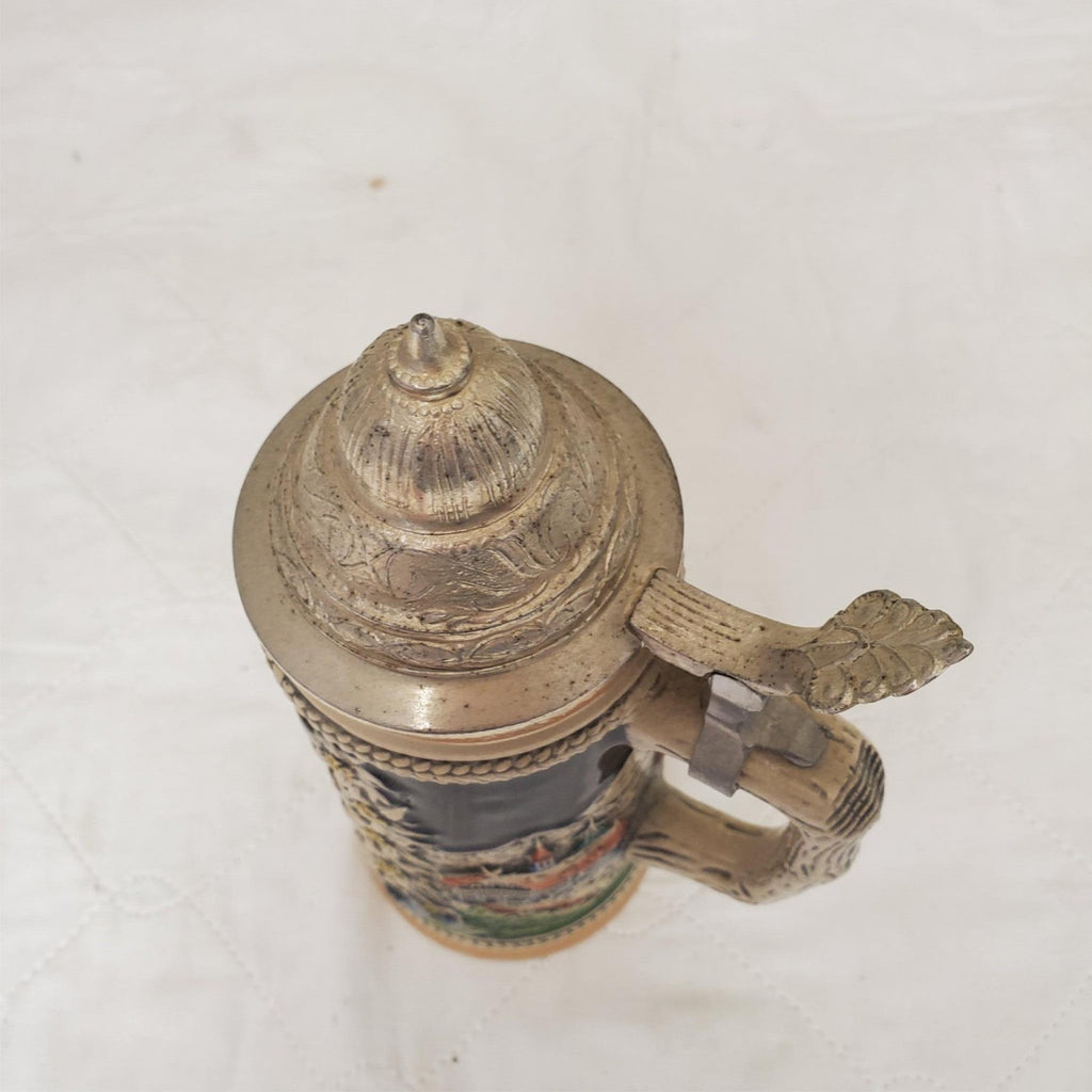 Germany Original Gerzit Gerz #9 Beer Stein with Lid