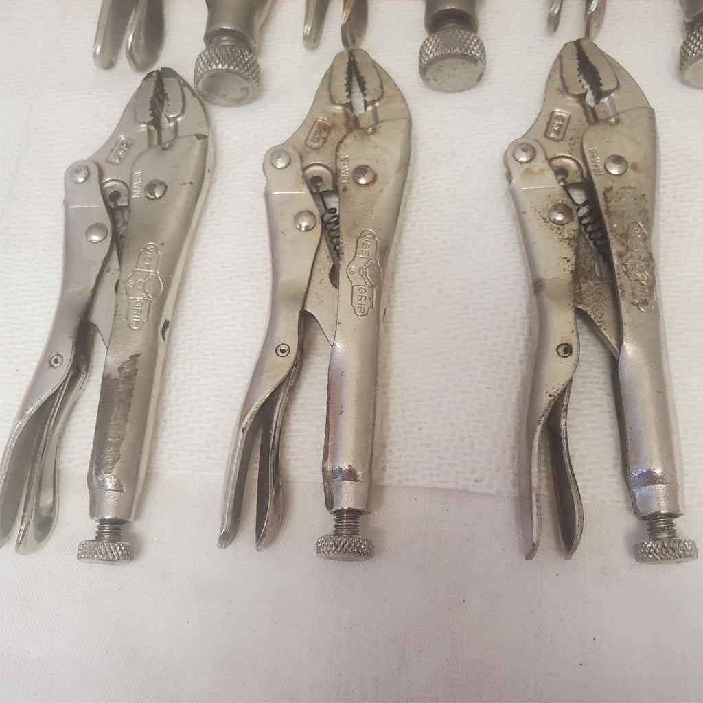 Lot of 6 Vise Grip & Proto Locking Pliers LOT-1038