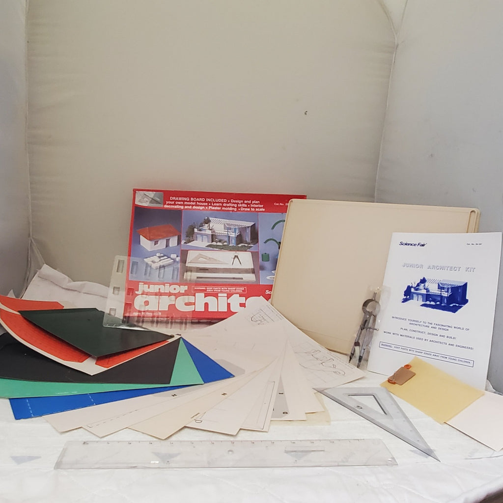 Junior Architect POWERTECH Drafting Interior Decorating Design Set