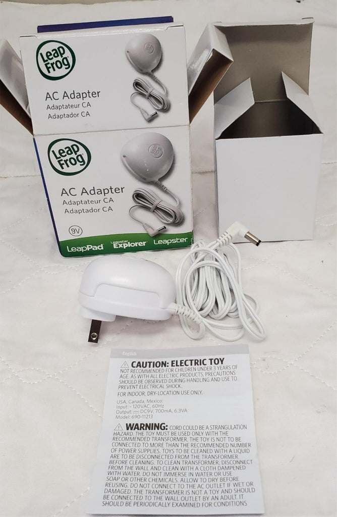 LeapFrog Leapster 690-11213 AC 9V Power Supply Adapter