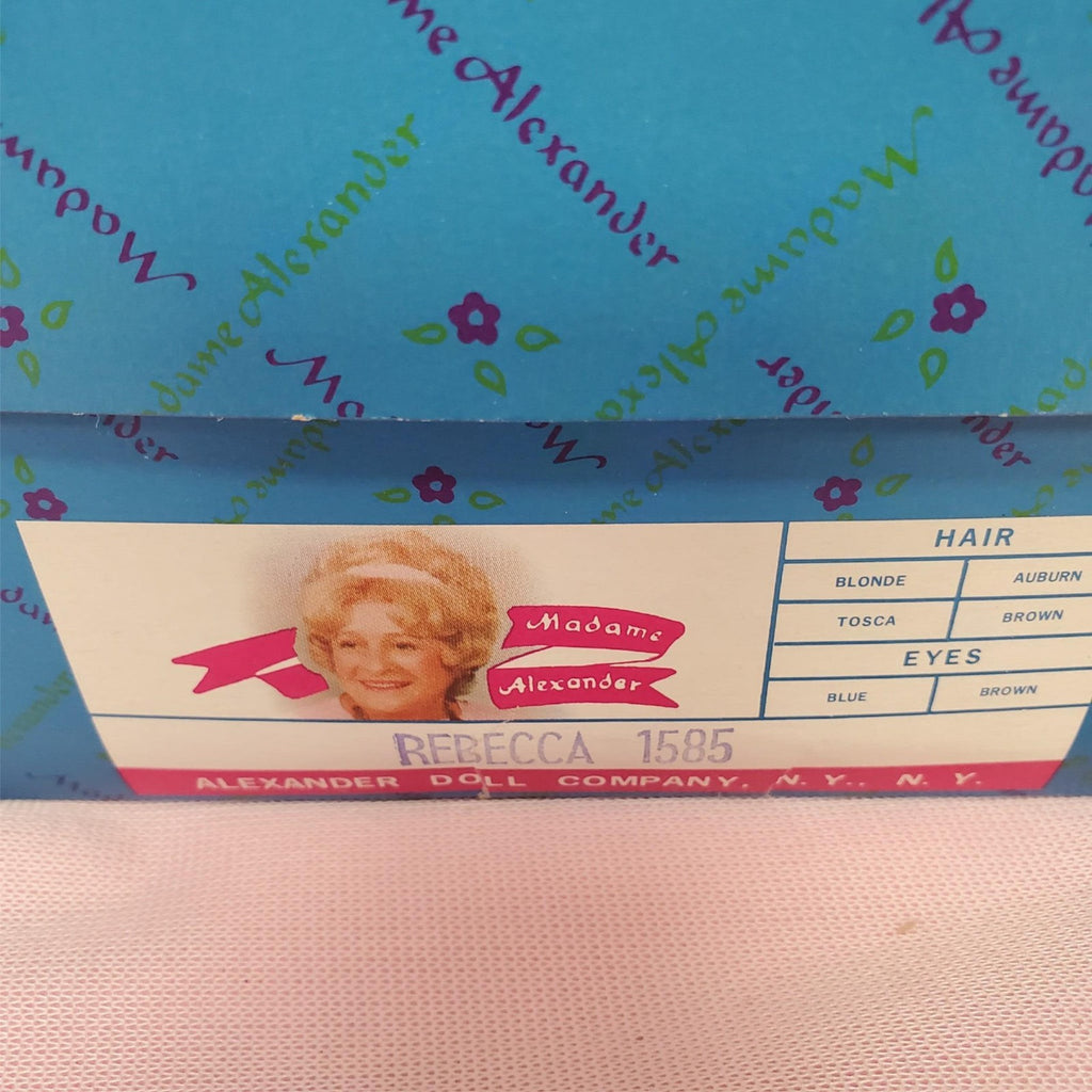 Madame Alexander #1585 Rebecca #1577 Renoir Dolls Set with Box
