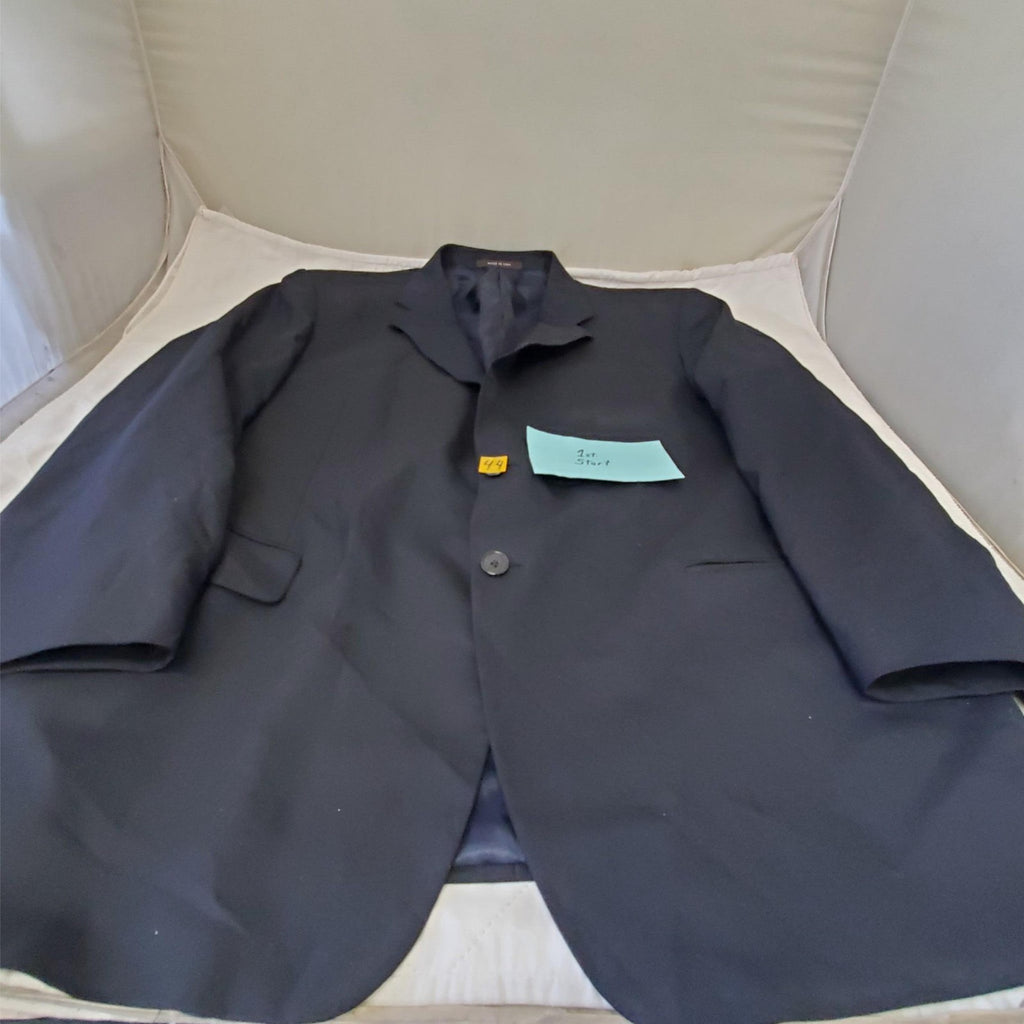 Joseph Abboud Collection Men's Navy Blue Blazer Suit Jacket Sport Coat 44R