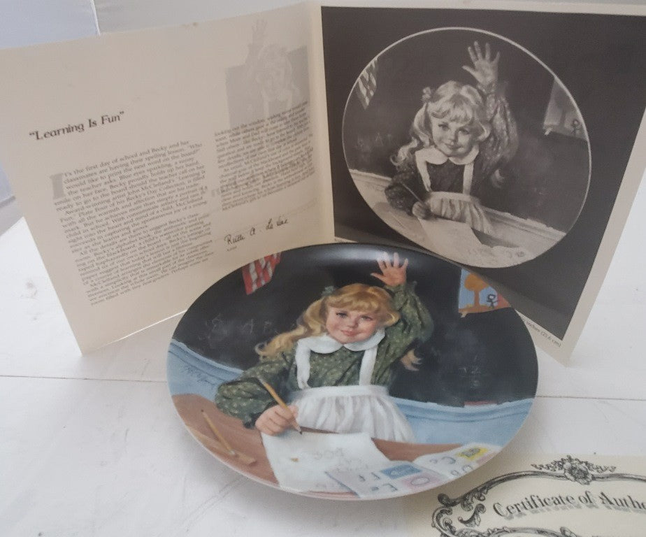 Reco Learning is Fun & RECO Awakening John McClelland Becky Day Collection Plate