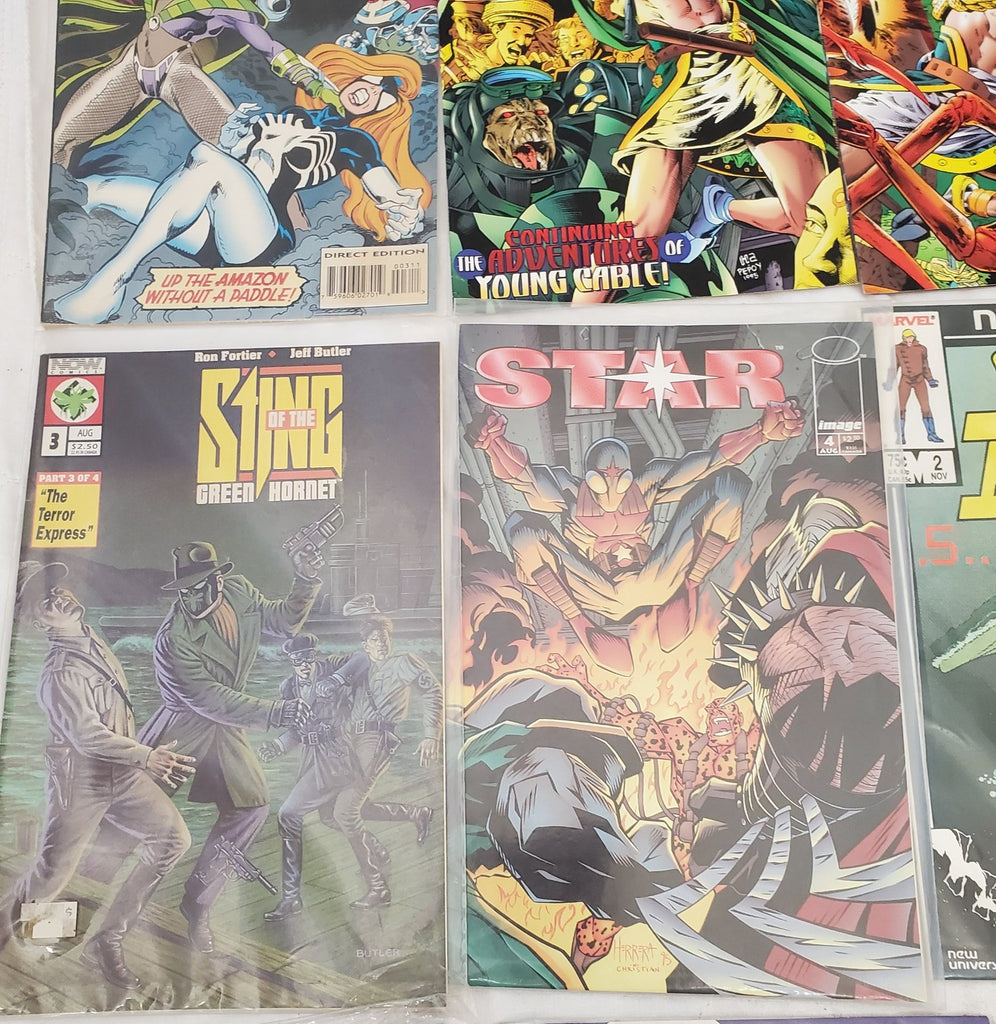 Lot of 12 Marvel Spiderman Stalkers Sting Kid Eternity & Other Comic Books #11