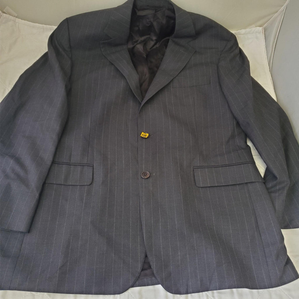 Brooks Brothers 346 STRETCH Wool Grey Blazer Suit Jacket Sport Coat 42R