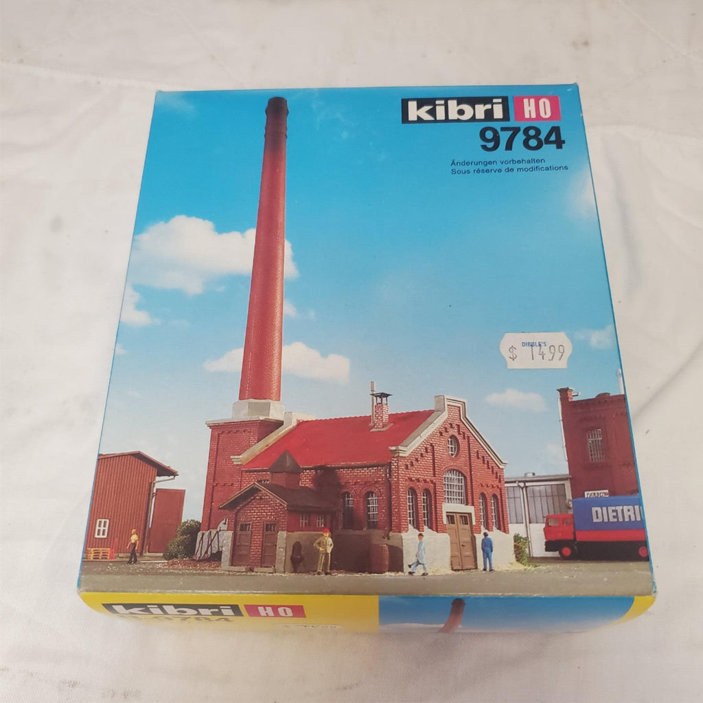 Lot of 4 Vintage HO Scale9784,9602,9782 Kibri Model Power Western Union Building