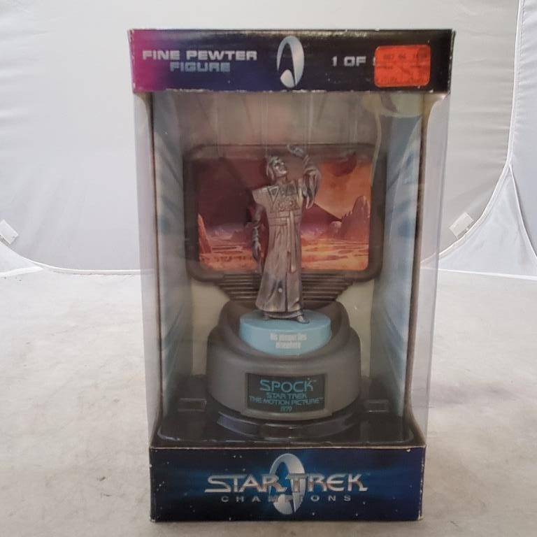 Star Trek Champions Fine Pewter Figure: Spock from "Star Trek" Motion Picture