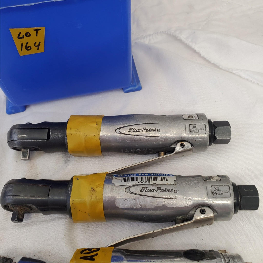 Lot of 3 Assoretd Heavy Duty Pneumatic Air Ratchet Wrench  LOT-164