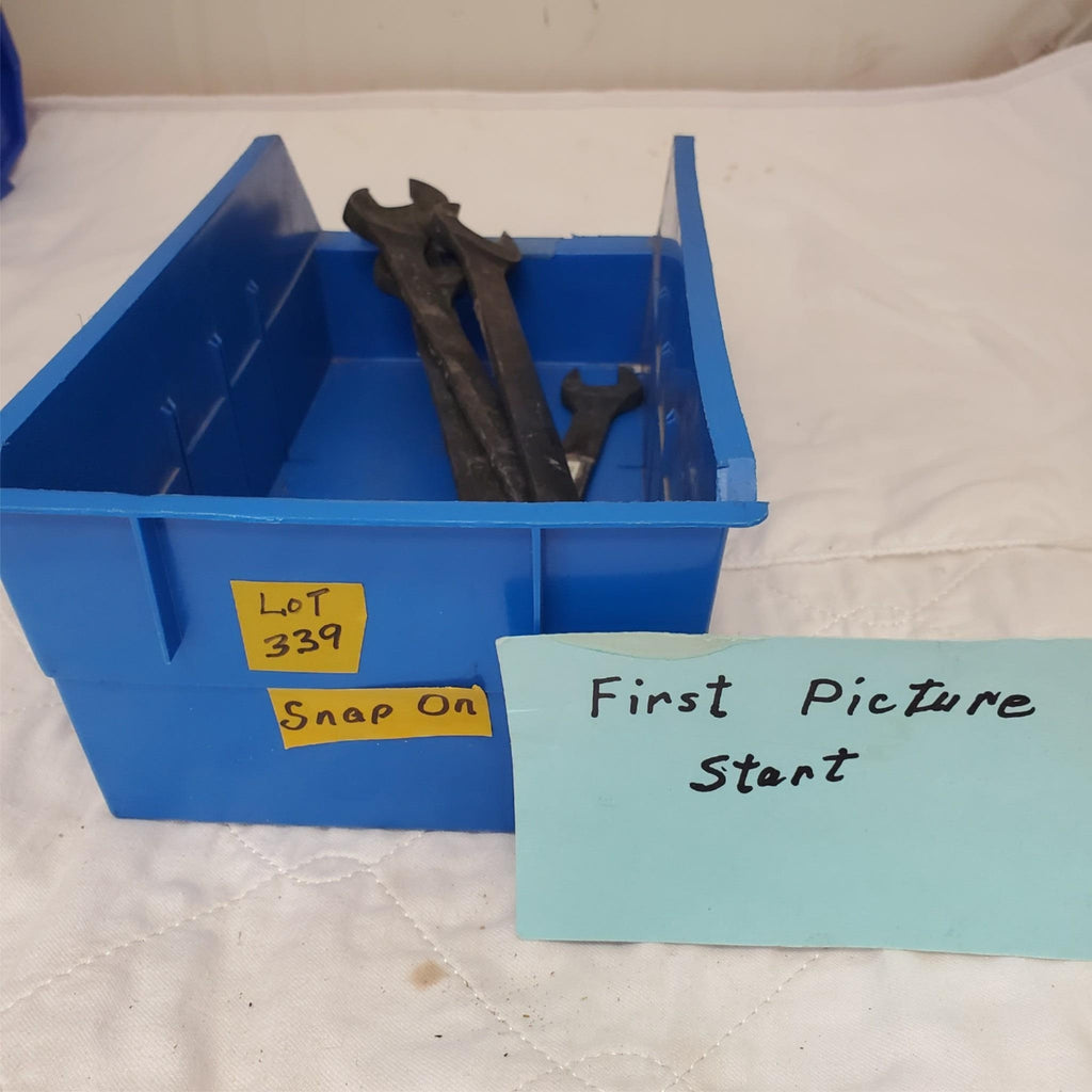 Lot of 5 Snap-On 12-Point Combination Box End Wrenches LOT-339
