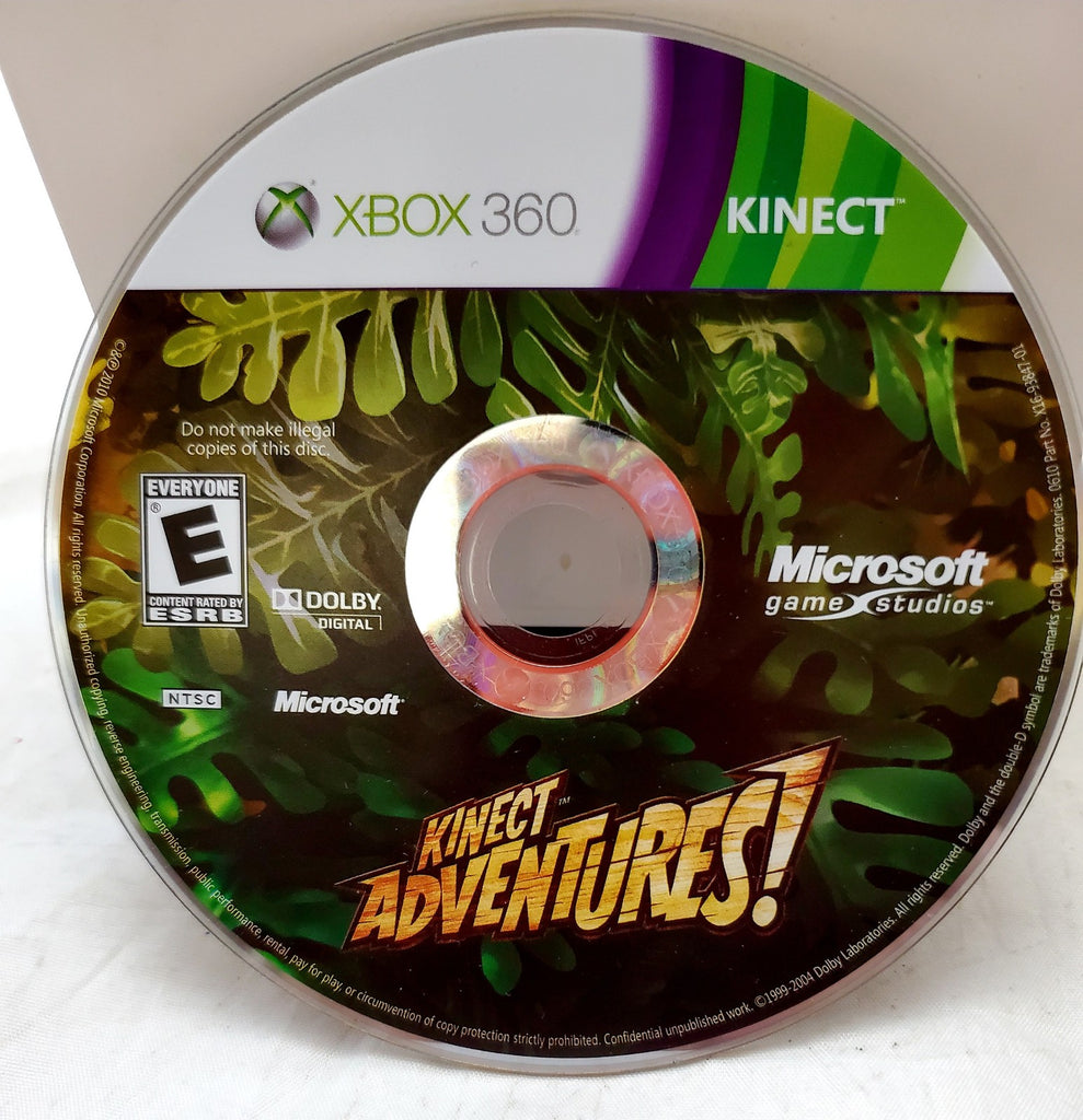 Kinect Adventures! Microsoft Xbox 360 Game disc Only
