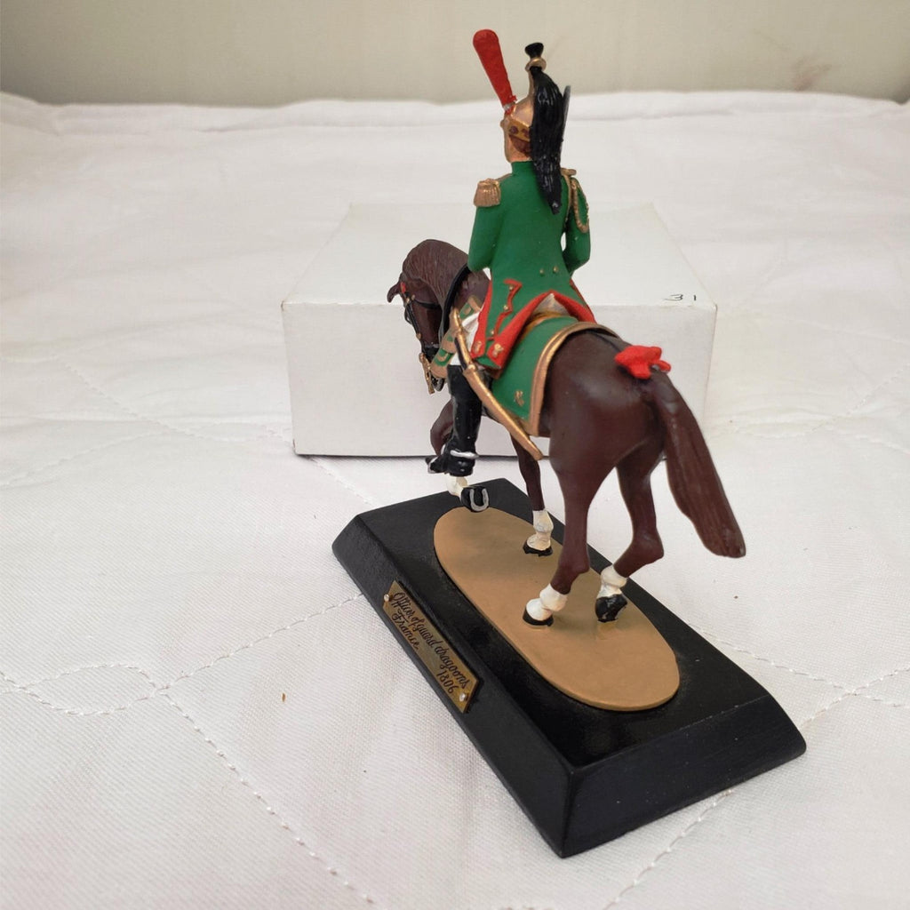 Officer of guard dragoons France 1806 Guards on Horseback Toy Soldier