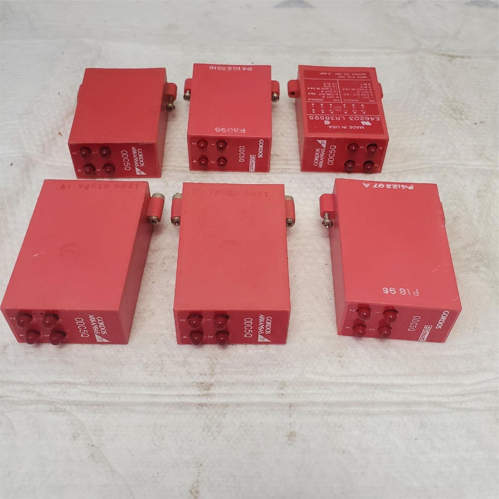 Lot Gordos Crouzet ODC5Q 4-8 VDC Input/Output Module E46203 LR38595