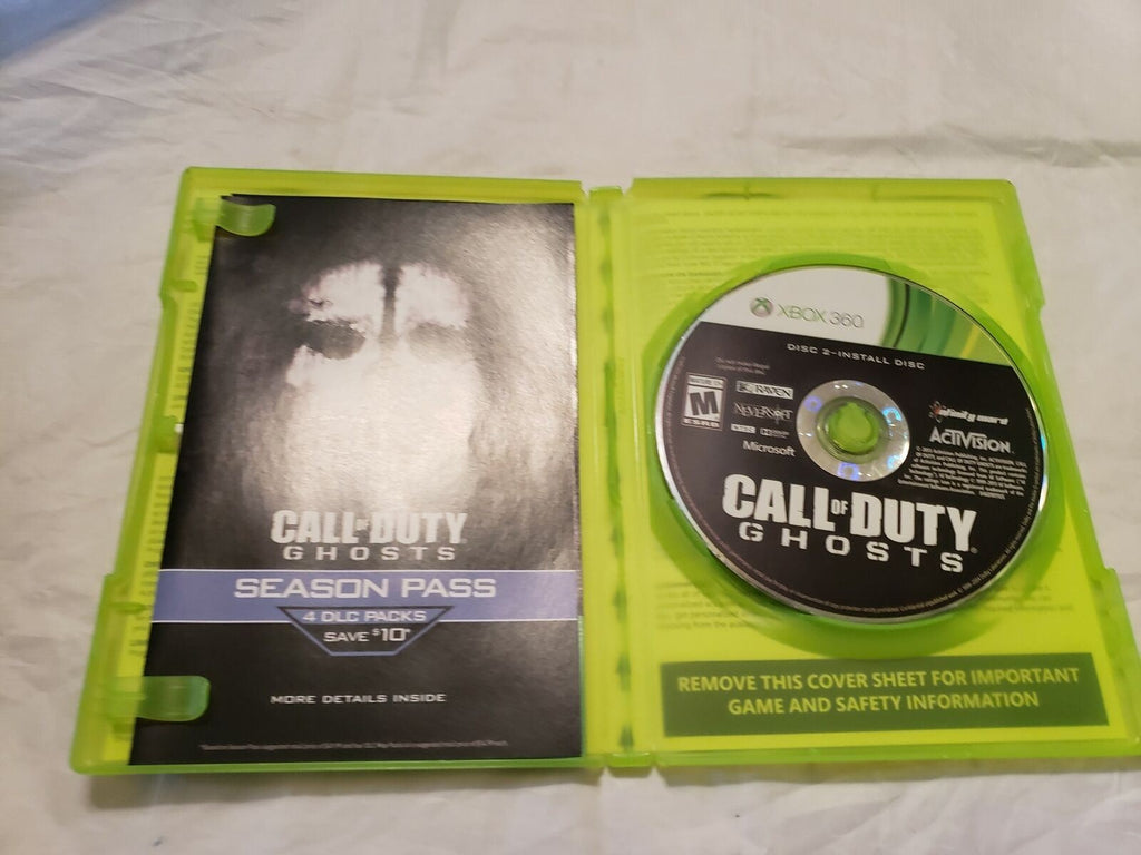 Call of Duty: Ghosts (Microsoft Xbox 360, Infinity Ward, Activision 2013)
