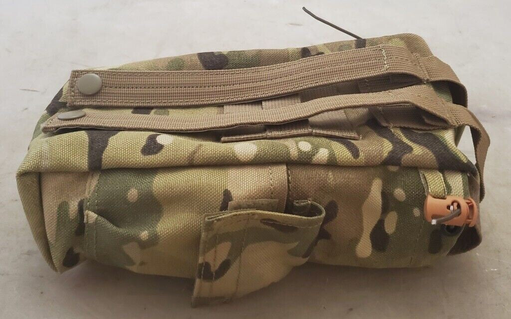 Original Vintage Used USMC Army Military Canteen Pouch