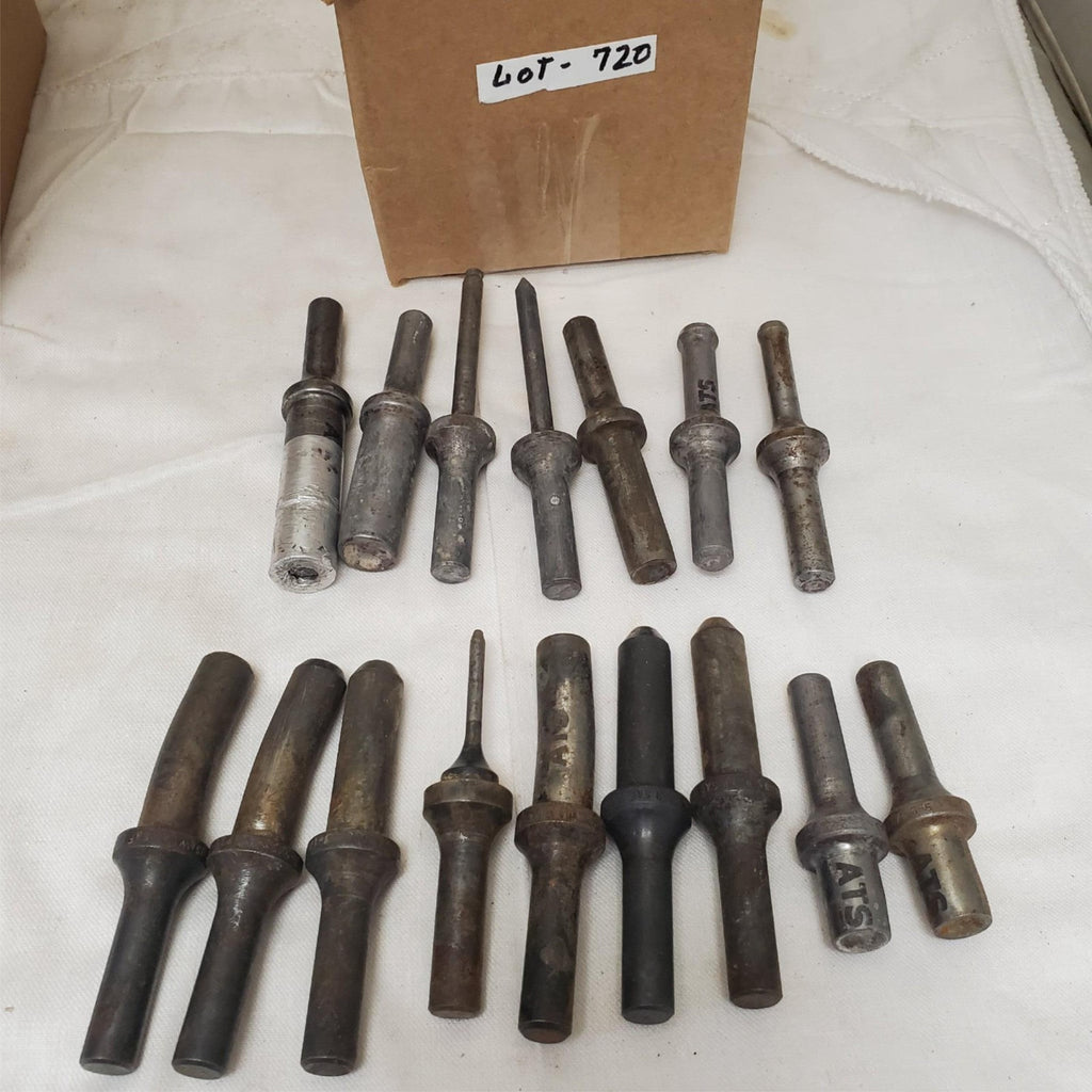 Lot of 16 Rivet Shank Collar Buster Bits Aircraft Tools LOT-720