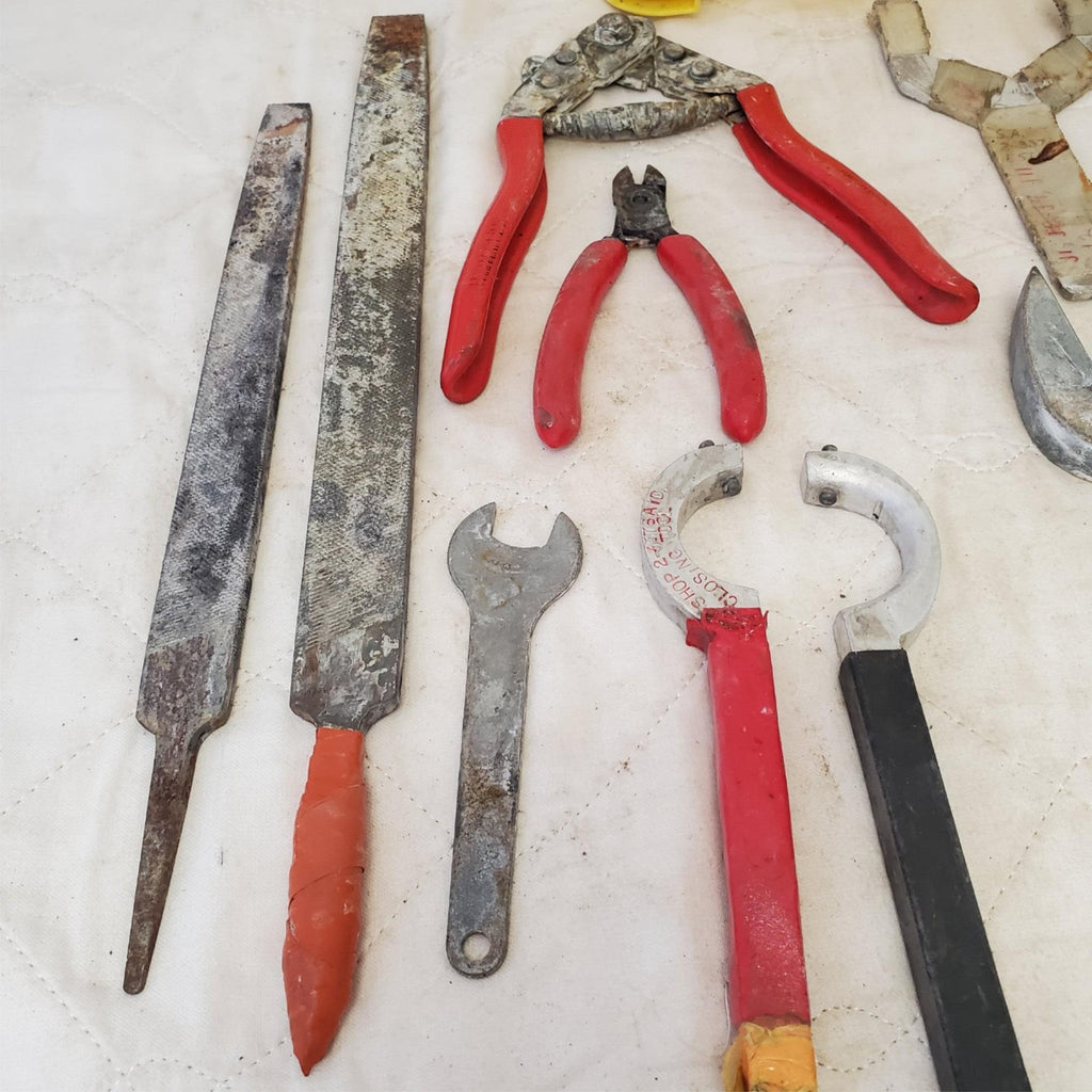Lot of Assorted Pliers, Files, Crowsfoot Wrench & other Tools LOT-662