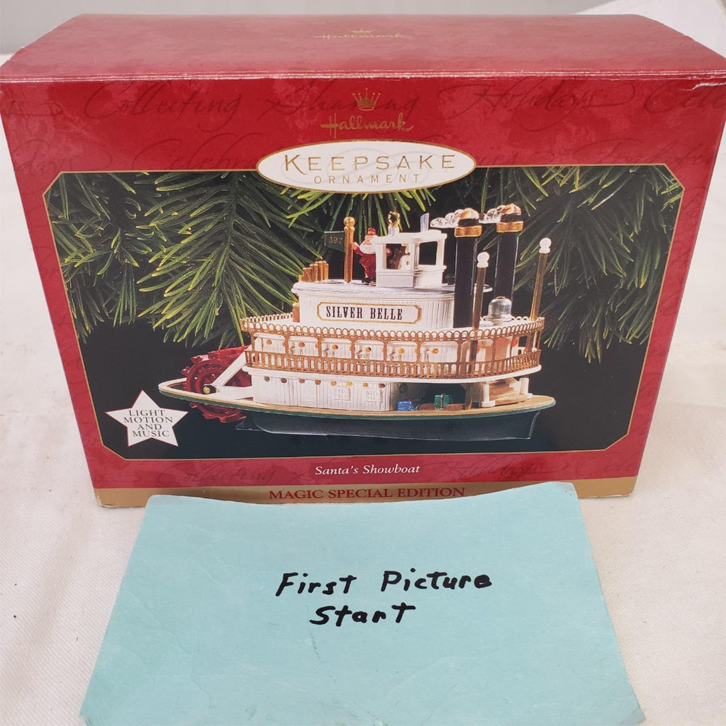 Hallmark Keepsake Ornament Santa's Showboat Magic Special Edition