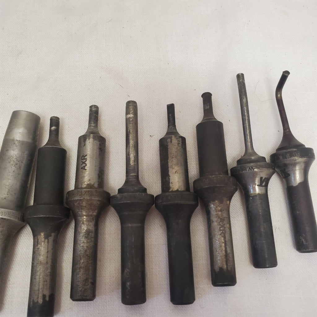 Lot of 15 Assorted Rivet Punches Set LOT-454